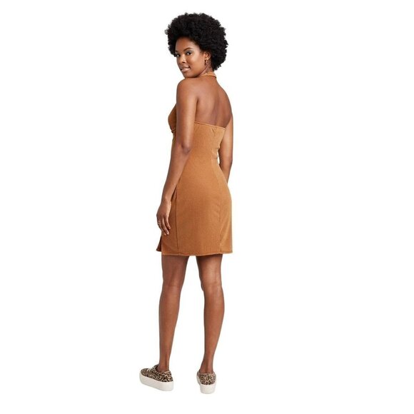 Women's Sleeveless Cut Out Lurex Dress | Wild Fable | Medium - Picture 3 of 13